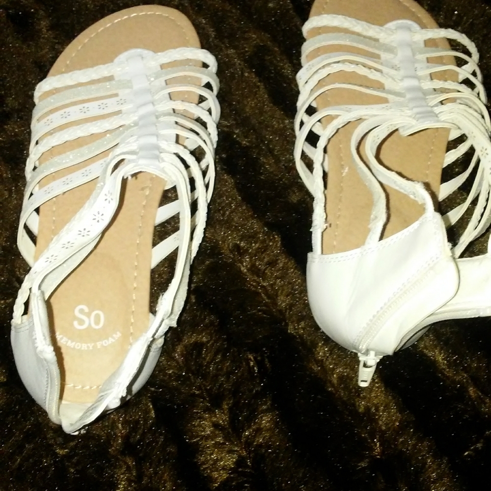 White Sandals